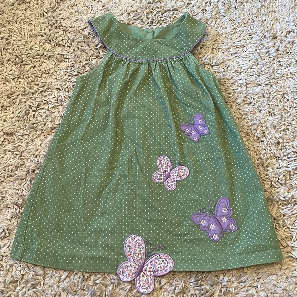 Rare, Too! Butterfly Jumper Dress, Size 5